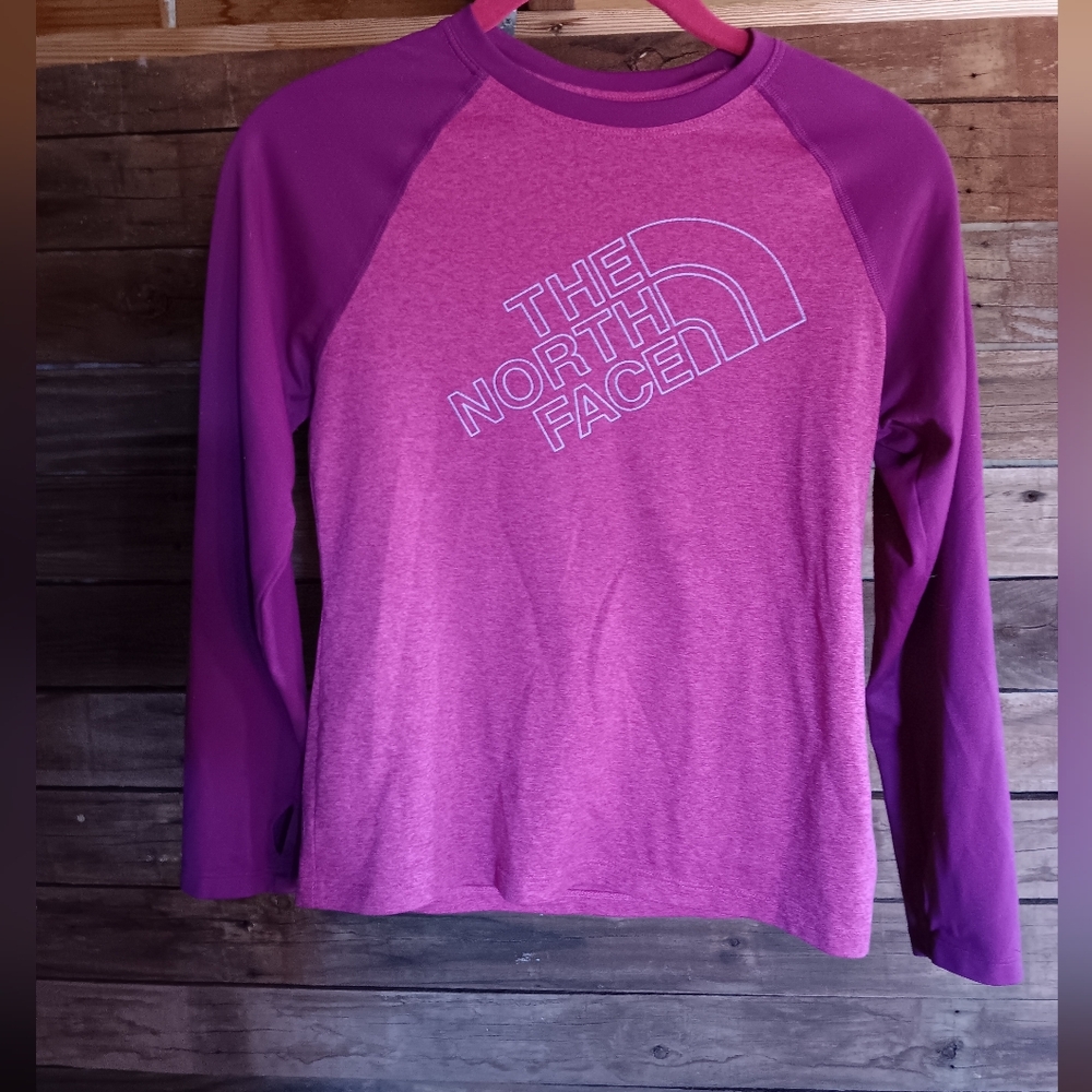 The North Face Kids' Pink Long Sleeve Shirt